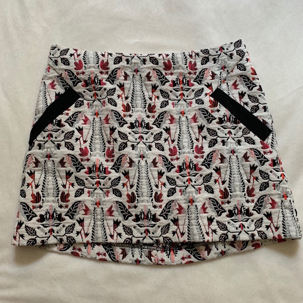 TOPSHOP PATTERNED SKIRT